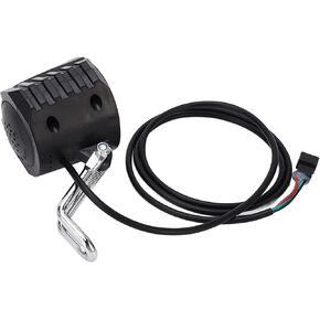 Electric Scooter Front Light, 10 Inch Bike Front Light 12‑72V 2 in 1 Electric Bike Horn Headlight for Cycling Accessories