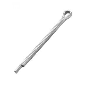 uxcell Split Cotter Pin - 13/64 inch x 2 3/4 inch (5mm x 70mm) Carbon Steel 2-Prongs Silver Tone Fastener Clip Key 20Pcs