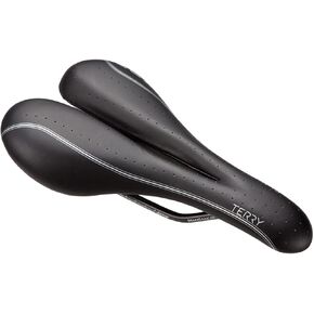 سرج Terry Bike Saddle للسيدات FLX جل - مقعد دراجة للنساء - غطاء جلد أسود - مرن ومريح in Kuwait
