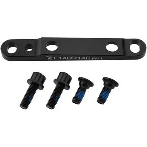 ECSiNG 1PC Bicycles Flat Mount Disc Brake Adapter Ultralight Flat Disc Brake Caliper Mount Adapter for Road Bike Cycling 160mm Bike Accessory Black