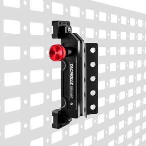 Quick Release Fire Extinguisher Mount - Fire Extinguisher Bracket for MOLLE Panel with 2 Adjustable Clamps, Fits Car Fire Extinguisher