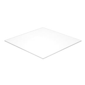 Falken Design Acrylic Plexiglass Sheet, Clear, 10" x 20" x 1/8"