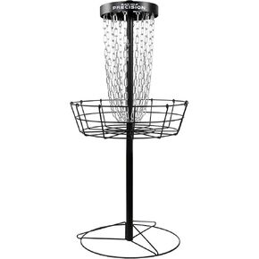 هدف سلة الجولف المحمولة ذات 12 سلسلة من MVP Disc Sports Black Hole Precision
