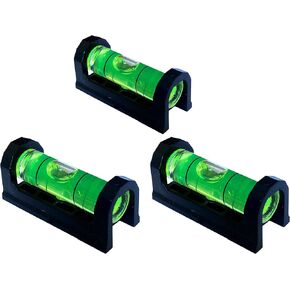 Taskar 3 Pack Mini Magnetic Spirit Level 37mm (1 1/2") For TV Mounts Etc
