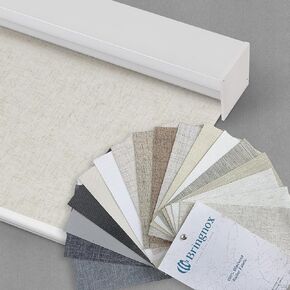 Motorized Blinds with Remote,100% Blackout Smart Roller Blinds Fabric Samples in Kuwait