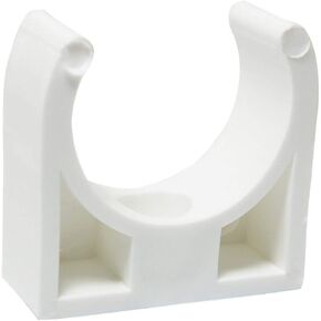 20PCS U-shaped Water Pipe Snap Ring with Square Bottom and Flat Feet Clamp Clips Holder Fit