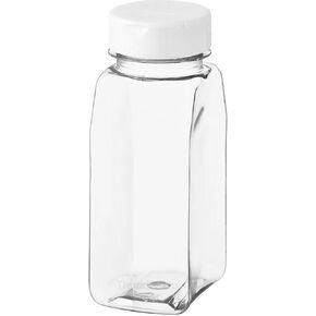 Parmesan Cheese Shaker 32 Oz, Cheese Shaker Plastic, Grated Cheese Shaker for Pizza, Parm Cheese Shaker, Spice Shakers with Holes and Lids, Pepper Shaker, Spice Shaker (Black)