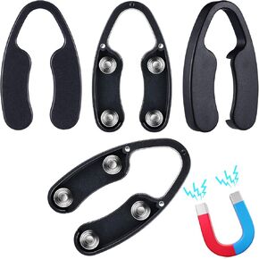 Foil Cutter for Wine Bottles Magnetic Black Wine Foil Removes Stainless Steel ABS Foil Cutters for Outdoor Indoor Parties Daily Application
