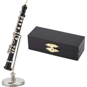 Mini Oboe Model Musical Instrument Ornaments Decoration Display for Home Coffee Ornament Collectible Figurines Home Décor Accents