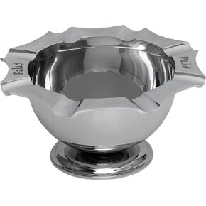 Palió® Tazza ashtray combines functionality with aesthetics, providing a stylish solution for cigar enthusiasts who enjoy sharing their smoking experience with others. (Black Nickel)