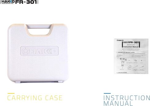 أداة إزالة اللحام المحمولة Hakko FR301-03/P مع تحكم دقيق في درجة الحرارة درجة فهرنهايت/درجة مئوية in Saudi Arabia