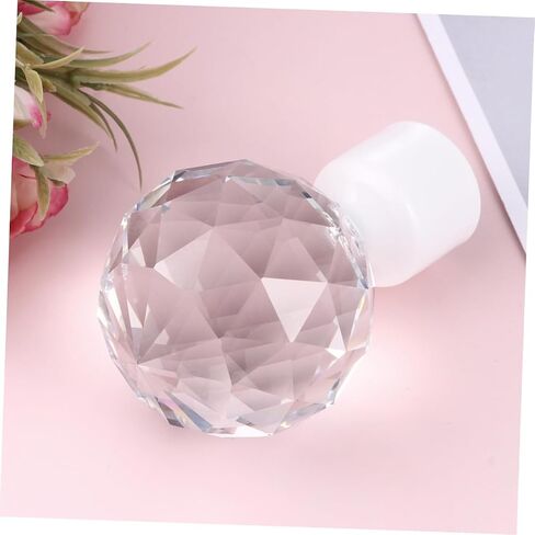 Finials for Curtain Rods Crystal Curtain Pole Home Decor Window Treatment Accessories Curtain Rail Ends in Saudi Arabia