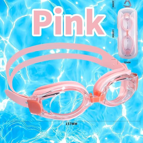 nearsighted Swim Goggles-2.0-3.0-4.0 Adjustable Headband Sealed Anti Fog UV Protection Adult Goggles in Saudi Arabia