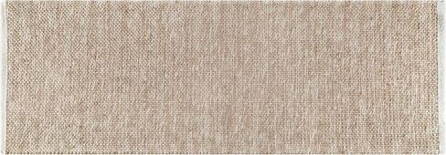 Hausattire Jute Woven Area Rug 4'x6' - Natural, Large Vintage Farmhouse Carpet for Bedroom, Living Room, Kitchen | Bohemian Decorative Country Style Dining Area Rugs - 48x72 Inch in Saudi Arabia