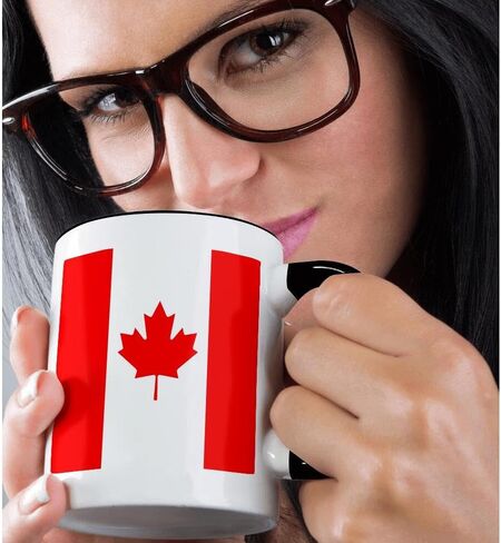 3dRose Flag of Canada Mug, 11 oz, Red in Saudi Arabia