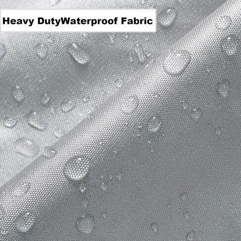 Trailerable Boat Cover 210D Land Trailerable Waterproof Boat Cover Heavy Duty Marine Grade V-Hull Tri-Hull Boat Reinforced Windproof Side Straps (Silver, 20-22 ft) in Saudi Arabia
