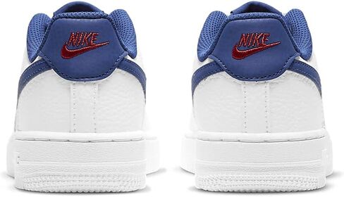 Nike Boy's Force 1 (Little Kid) White/Deep Royal Blue/University Red 2 Little Kid M in Saudi Arabia
