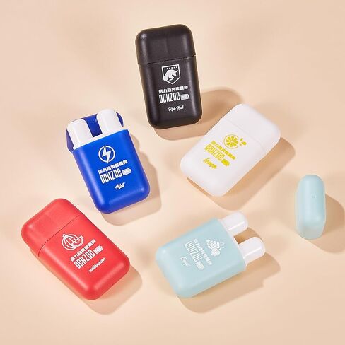 LAMUSELAND Essential Oil Nasal Inhaler, Natural and Organic Plant 6 Flavors Nasal Stick Energy Bar for Sinus & Congestion Relief, Daily Relaxation and Energy Boost (multi-1) in Saudi Arabia