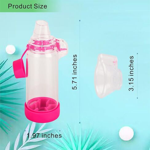 Adult and Kids Nessi OTC Spacer (Pink/Kids) in Saudi Arabia