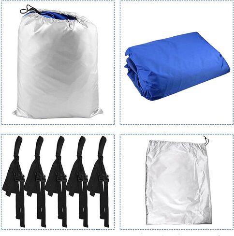 17-19Ft Heavy Duty Boat Cover Trailerable Replacement for V-Hull Tri-Hull Runabout Boat in Saudi Arabia