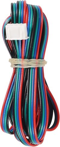 4pcs 2M Motor Connector Cables, MELIFE XH2.54 4pin to XH2.0 6pin White Terminal Paralled Motor Wires for 3D Printer Stepper Motor in Saudi Arabia