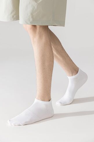 Ankle Athletic Running Socks Soft Thin Low Cut Short Tab Socks for Men and Women 6 Pair in Saudi Arabia