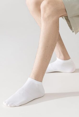 Ankle Athletic Running Socks Soft Thin Low Cut Short Tab Socks for Men and Women 6 Pair in Saudi Arabia