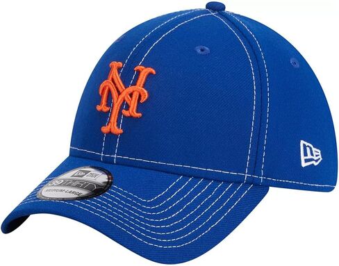 New Era Youth NY New York Mets 39THIRTY Classic Stretch Fit Cap, Hat Blue in Saudi Arabia