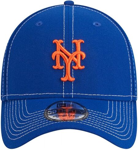 New Era Youth NY New York Mets 39THIRTY Classic Stretch Fit Cap, Hat Blue in Saudi Arabia