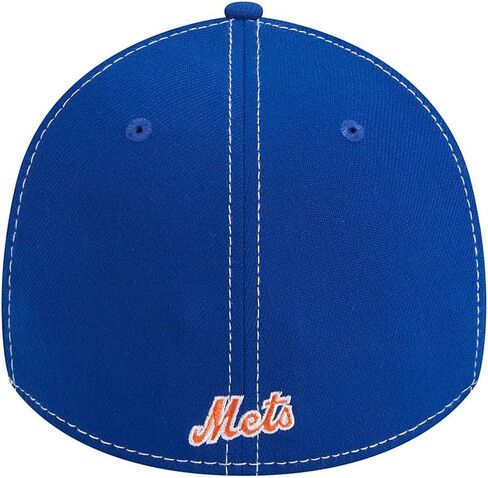 New Era Youth NY New York Mets 39THIRTY Classic Stretch Fit Cap, Hat Blue in Saudi Arabia