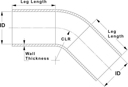 HPS 3/4" - 1" ID, Silicone 45 Degree Elbow Reducer Coupler Hose, High Temp 4-Ply Reinforced, Leg Length on Each Side: 4-1/2", 100 Psi Max. Pressure, SER-8851-BLK, Silicone, Black in Saudi Arabia