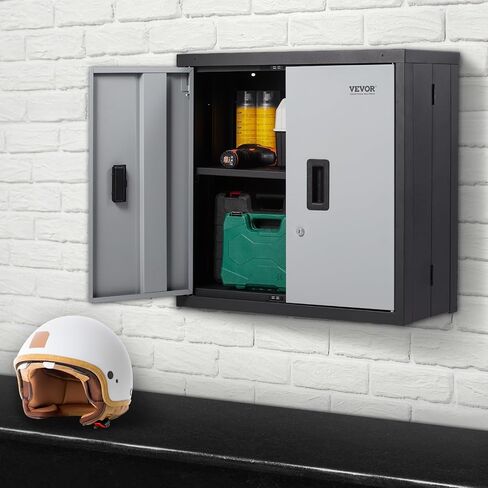VEVOR metal garage cabinet, 240 lbs Heavy Duty Capacity Thickened Material Powder-Coating in Saudi Arabia