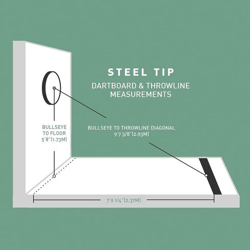 لوحة رمي السهام ذات الشعيرات الاحترافية من DW Patriot - البطولة الرسمية مقاس 18 بوصة خالية من الدبابيس in Kuwait