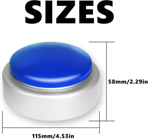 ساعة زر ناطق كبيرة، ساعة منبه تتحدث تخبر الوقت واليوم والتاريخ، ساعة منبه تتحدث مع التحكم في مستوى الصوت، هدية منبه للأم والأب وكبار السن وكبار السن والمكفوفين in Kuwait