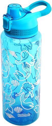 Home Tune Glitter Water Bottle with Chug Lid, BPA FREE Tritan & Leak Proof One Click Open Flip Top & Easy Clean & Soft Carry Handle, 30oz / 900ml (Alpaca) in Saudi Arabia