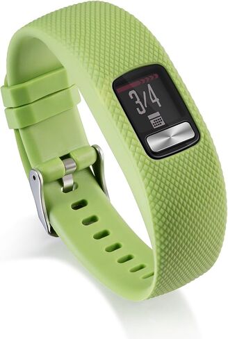 Watch Band for Garmin Vivofit 4, Silicone Soft Sport Wristband Replacement Band Watch Strap in Saudi Arabia