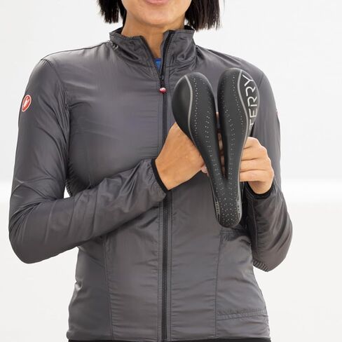 سرج Terry Bike Saddle للسيدات FLX جل - مقعد دراجة للنساء - غطاء جلد أسود - مرن ومريح in Kuwait