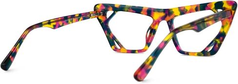 VOOGLAM Cateye Blue Glasses for Women Anti Eyestrain Dry Eyes Computer Phone TV Eyewear Cadogan in Saudi Arabia