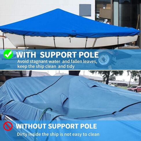 SANLIKE Boat Cover Support Pole,Adjustable Telescoping Aluminum Boat Tarps Pole for Jon Boat Pontoon Boat Cover Support Pole System Bimini Tops Marine Grade,Boat Tarps Pole Prevent Water Accumulation in Saudi Arabia
