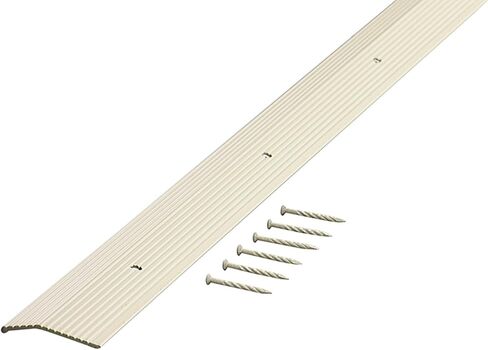M-D Building Products 74336 Fluted 1-3/8-Inch by 72-Inch Carpet Trim, Almond in Saudi Arabia