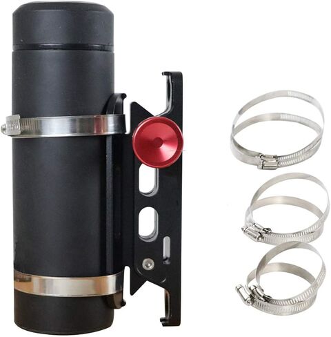 New Multi-purpose Aluminum Adjustable Fire Extinguisher Holder Mount with 8 Clamps(4 pcs extra adjustable rings for spare using) Compatible with for Jeep Wrangler UTV Polaris RZR Ranger in Saudi Arabia