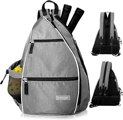 Pickleball Tennis Bag Backpack for Men Women - Sports Crossbody Franklin Pickle Ball Tennis Travel Sling Bag in Saudi Arabia