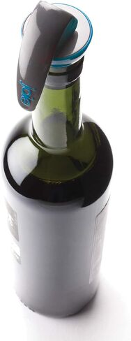 Joie Expand and Seal Two-Tone Wine Bottle Topper, Set of 2, Colors Vary in Saudi Arabia