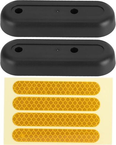Keenso Electric Scooter Fork Cover, PET Plastic Scooter Rear Fork Decorative Cover Electric Scooter Decorative Cover Reflective Sticker for Ninebot Max G30 Electric Scooter in Saudi Arabia