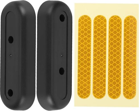 Keenso Electric Scooter Fork Cover, PET Plastic Scooter Rear Fork Decorative Cover Electric Scooter Decorative Cover Reflective Sticker for Ninebot Max G30 Electric Scooter in Saudi Arabia