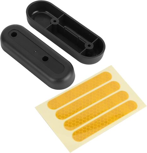 Keenso Electric Scooter Fork Cover, PET Plastic Scooter Rear Fork Decorative Cover Electric Scooter Decorative Cover Reflective Sticker for Ninebot Max G30 Electric Scooter in Saudi Arabia