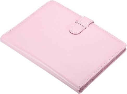 PATIKIL 128 Pockets Wallet Photo Album, PU leather, Instant Camera Cloth Mini Storage Album for 3inch Photo, Picture Name Card Holder, Brown in Saudi Arabia