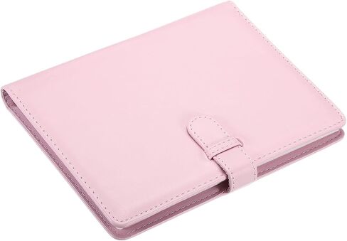 PATIKIL 128 Pockets Wallet Photo Album, PU leather, Instant Camera Cloth Mini Storage Album for 3inch Photo, Picture Name Card Holder, Brown in Saudi Arabia