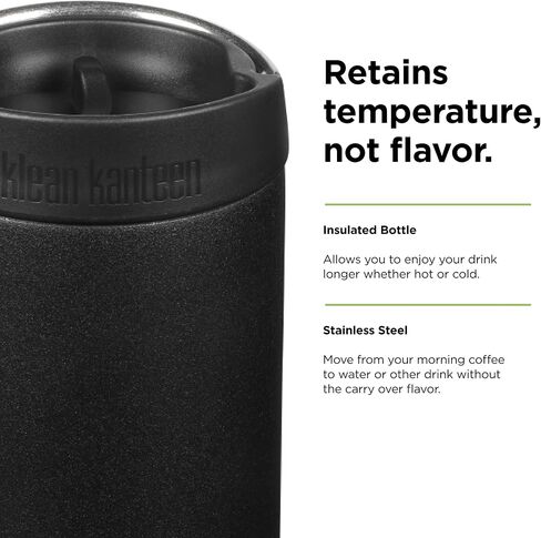 Klean Kanteen TK Wide 12 Oz Black in Saudi Arabia