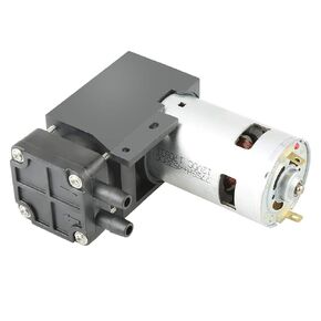 Vacuum Pump, DC12V Vacuum Pump 42W Mini Small Oilless Vacuum Pump -85KPa 40L/min